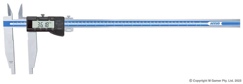 600mm Dual Scale Long Jaw Digital Caliper